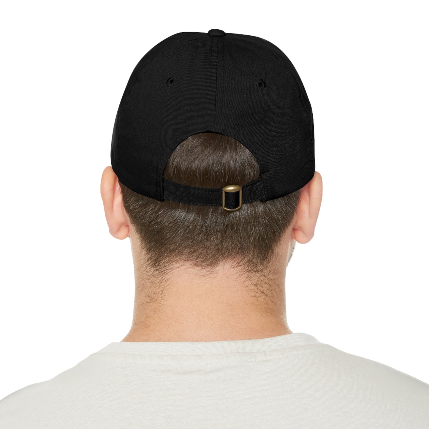 Dad Hat with Leather Logo Patch